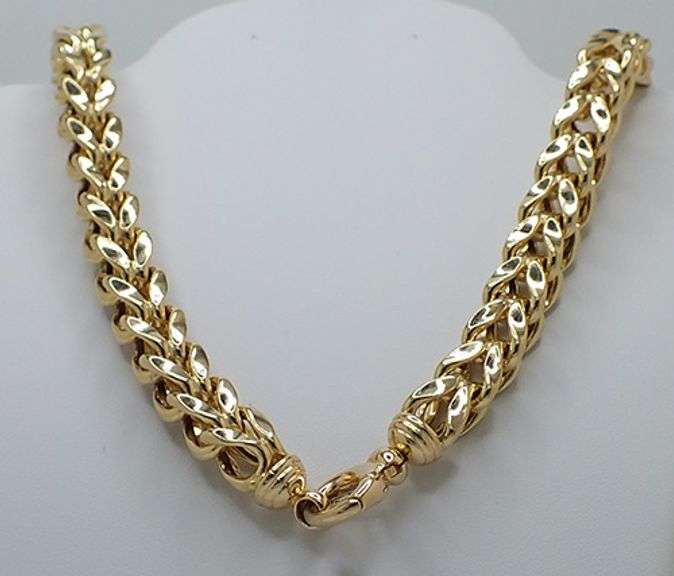 Magnificent 14KT  Yellow Gold 62.3 grams Chain in 24 inches long