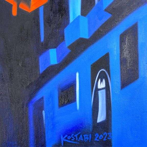 Romantic Interlude by Kostabi