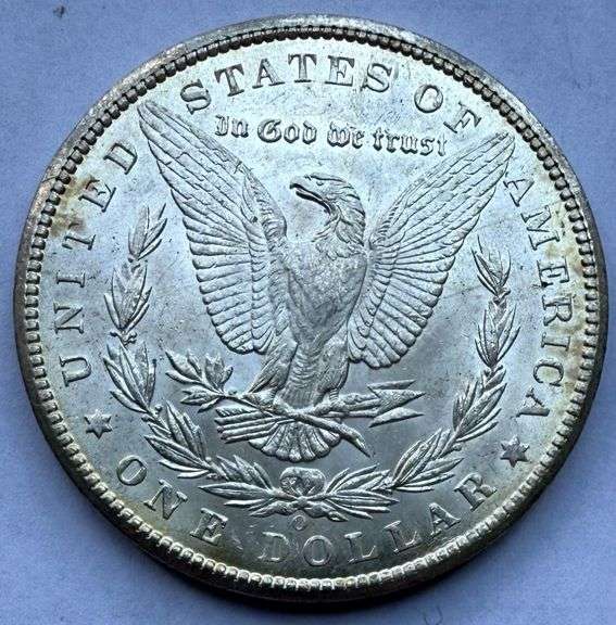 Choice Frosty White 1899 O Morgan Dollar