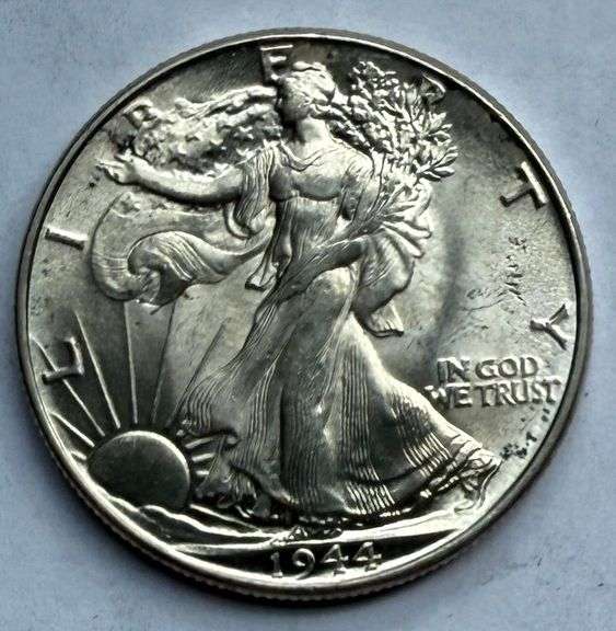 Choice Unc 1944 Walking Liberty Half