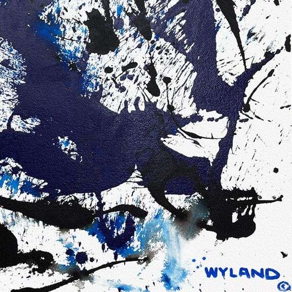 Untitled Abstract by Wyland