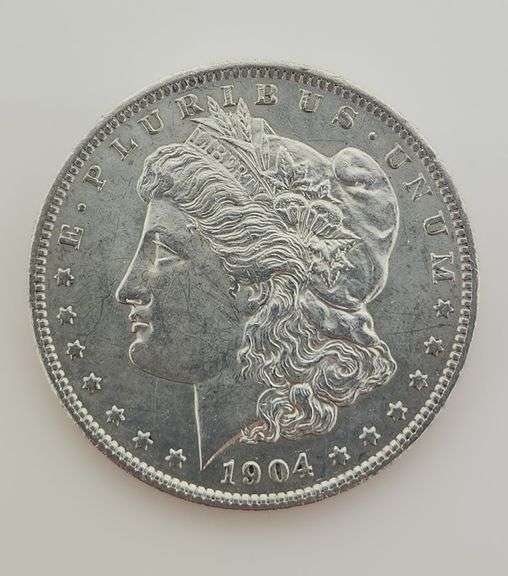 1904 O Morgan Silver Dollar
