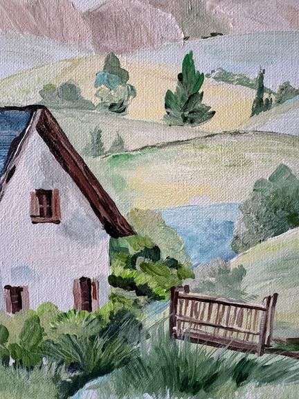 Peaceful vista with soulful depth by Ruti Ruti Stein L'Isle sur la Sorgue