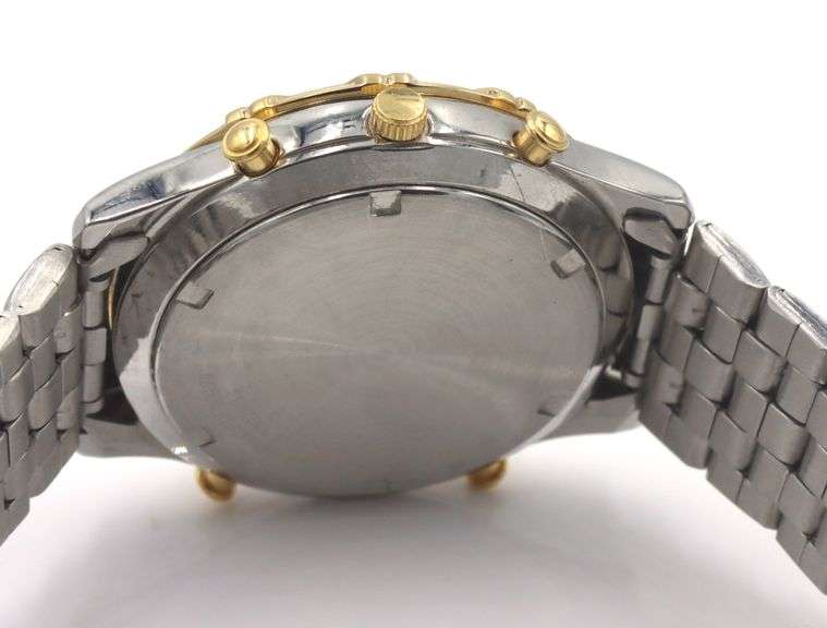 Vintage Seiko chronograph word timer watch