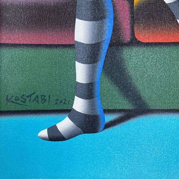 Merging Rythm by Kostabi