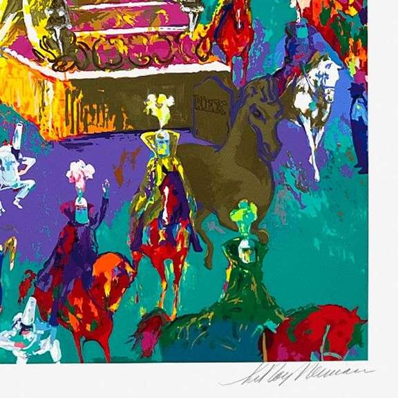 Mardi Gras Parade by LeRoy Neiman (1921-2012)