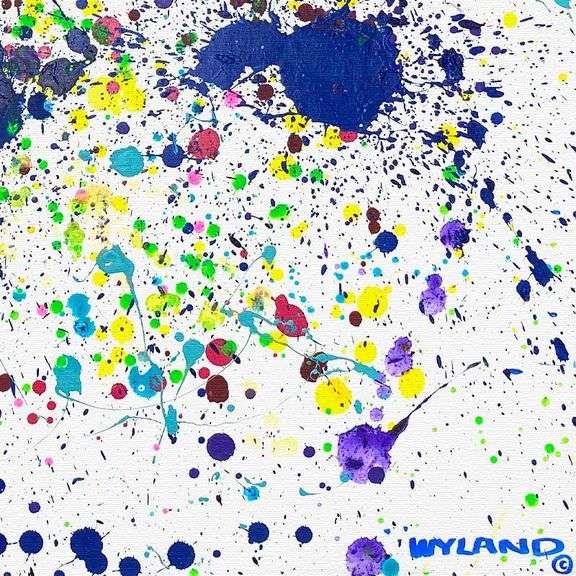 Untitled Abstract by Wyland