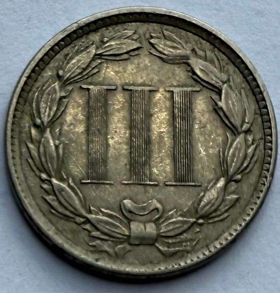 1872 3 Cent Nickel