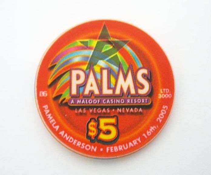 RARE PAMELA ANDERSON PLAYBOY CASINO CHIP