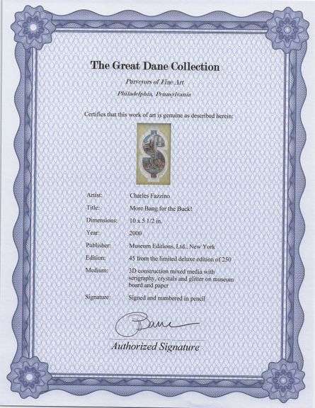 Exclusive Charles Fazzino Signed Limited Edition 3D Mixed Media 'From Hot Pastrami to Cold Salami'