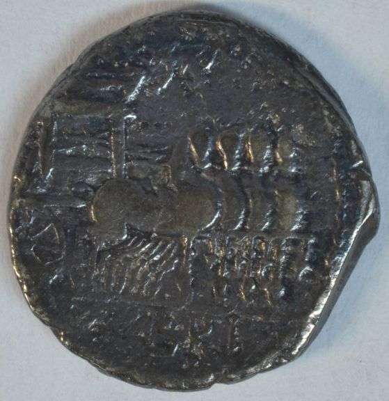 Rare, choice Thessaly, Larissa Silver Drachm, 350-325 BC. Rev Horse