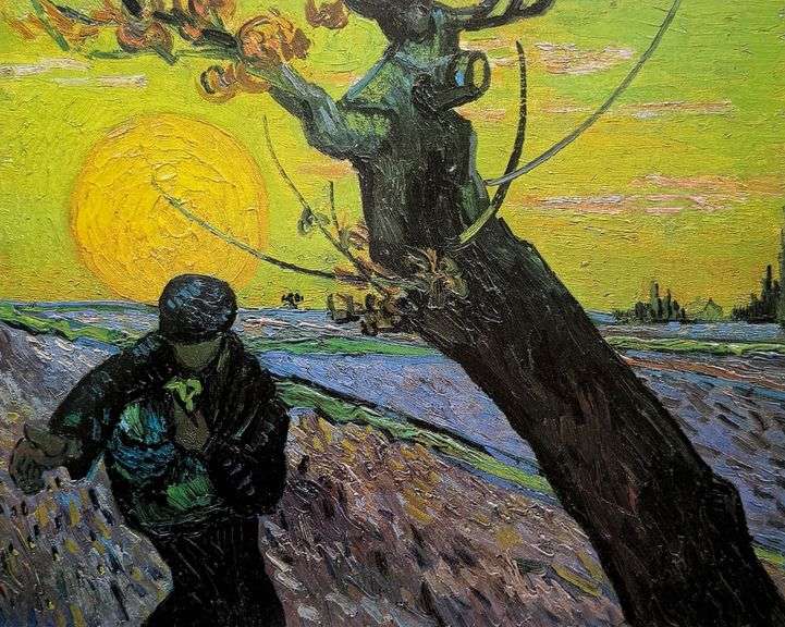 Collectible Vincent Van Gogh, The Sower, 1888