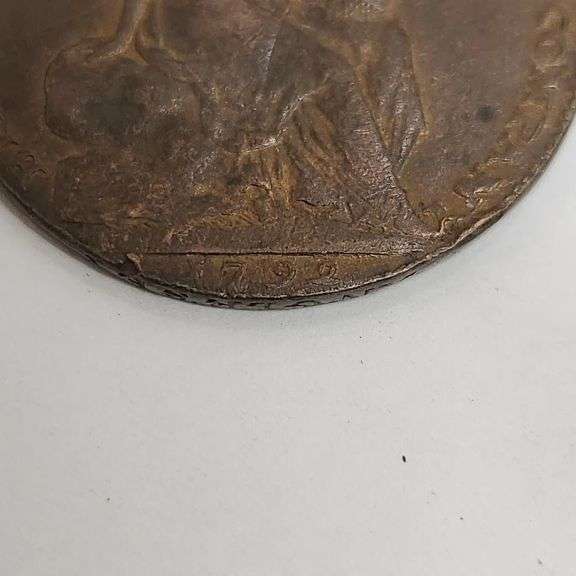 1792 Birmingham Mining and Copper Company Halfpenny Condor Token