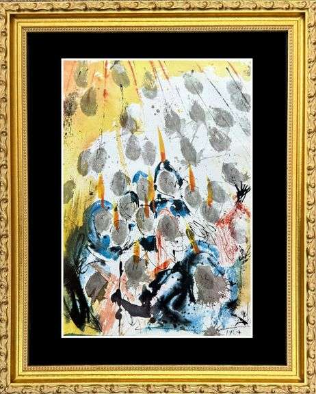 Vintage Salvador Dali From 'Jerusalem Bible'