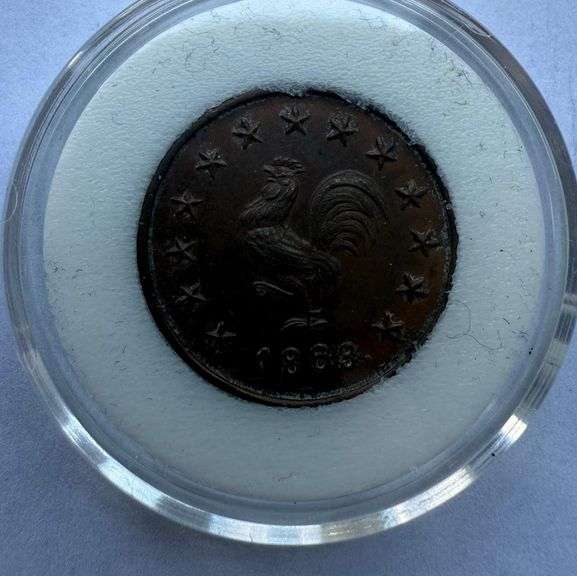 Christian Rauh 1863 Civil War Storecard