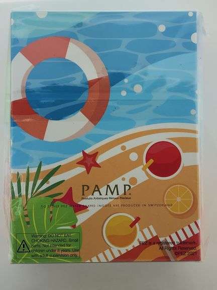 PAMP Suisse PEZ Sunglasses Emoji Dispenser With (6) 5 Gram .9999 Silver Wafer Bars