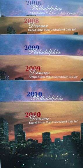 2008-10 US Mint Sets