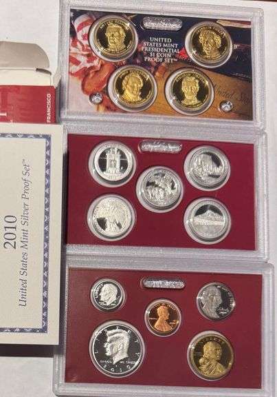 2010 Silver US Mint Proof Set.