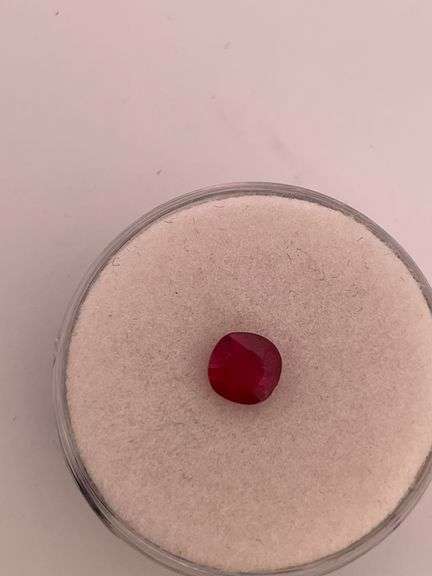 CERTIFIED NATURAL RED RUBY 0.70 CARAT