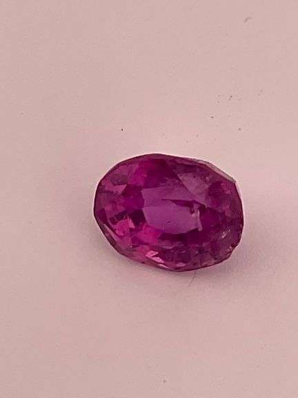 CERTIFIED NATURAL 1.10 CARAT PURPLE SAPPHIRE