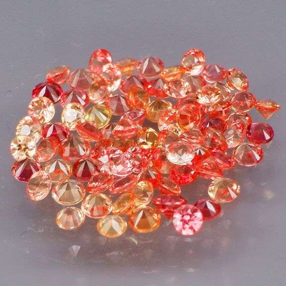 Exceptional 3.68ct diamond cut Songean Sapphire set