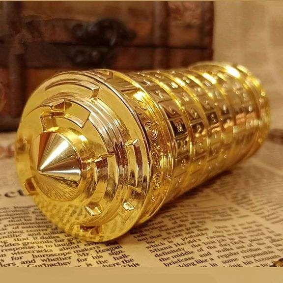 Da Vinci Code Lock Puzzle Box