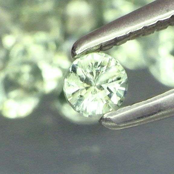 Heated only! 2.67ct diamond cut GREEN Australian Sapphires!