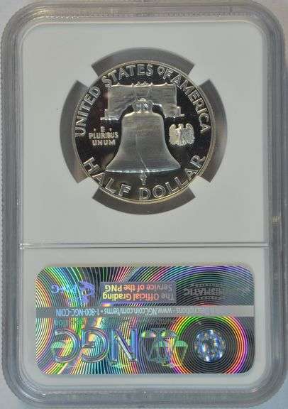 Sensational NGC PF68 CAMEO 1962 Franklin Half Dollar