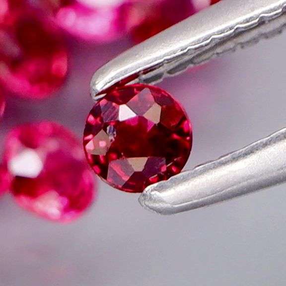 Untreated!!! 2.43ct set of rose pink Sapphires!