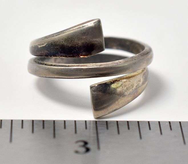 Wrap Style Ring in Sterling Silver