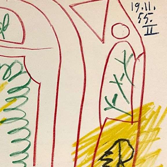 Carnet de Californie 19.11.55-II by Picasso (1881-1973)