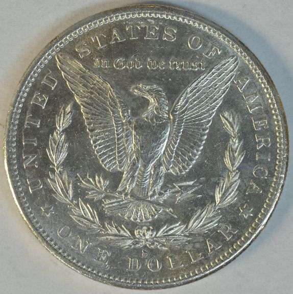 Flashy Prooflike BU 1897-S Morgan Silver Dollar