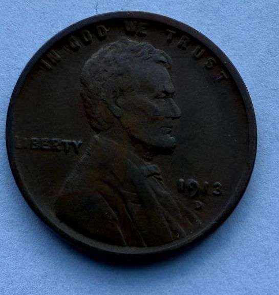 Sharp 1913 D Lincoln Cent