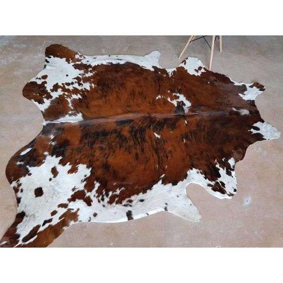 100% Genuine Brazilian Cowhide Leather Rug