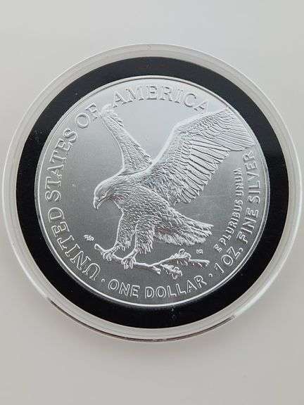 2025 American Silver Eagle In Hard Case