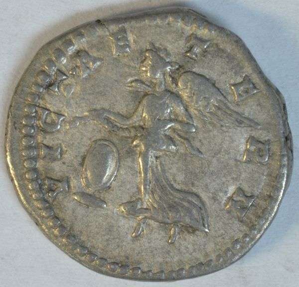 Very Sharp Near Mint Emperor Geta Roman Silver Denarius