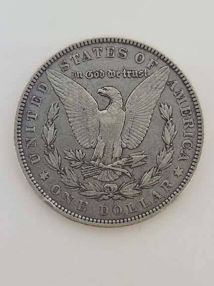 1902 Morgan Silver Dollar, Circulated "Cleaned"