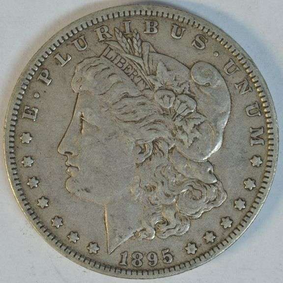 Prototype Choice VF+ 1895-O Morgan Silver Dollar. Key date