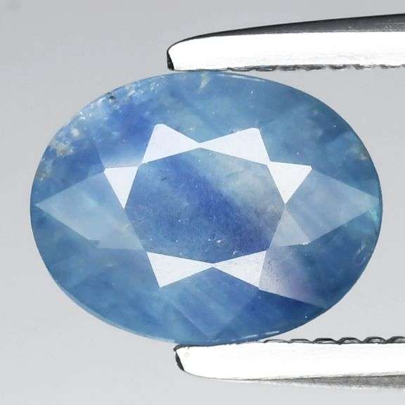 Simply gorgeous 1.01ct striated blue Sapphire -Heated only!