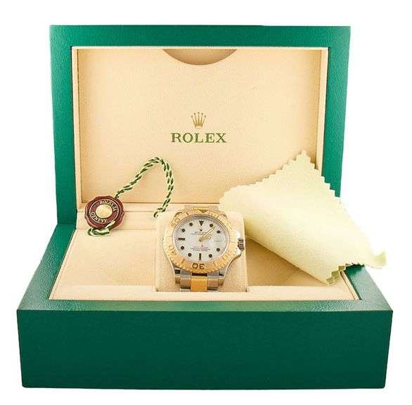 Rolex Yacht-Master 16623, 40mm, White Dial, Two Tone Men’s Watch