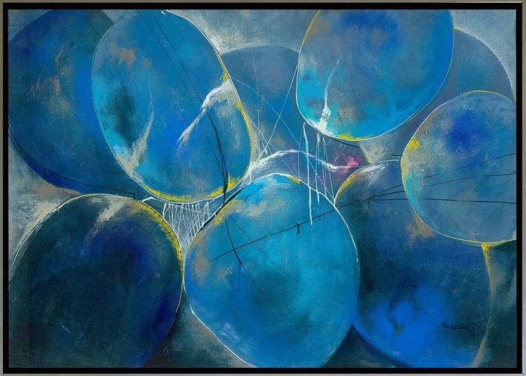 Beautifull original acrylic on canvas by Mario Luca