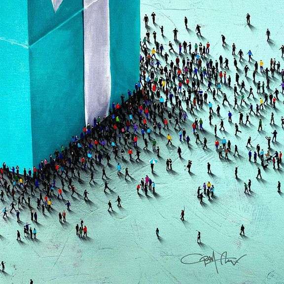 Populus: Little Blue Box by Craig Alan