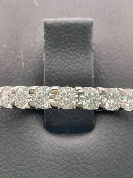 CERTIFIED BRAND NEW 14K WHITE GOLD DIAMOND BAND