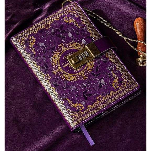 Leather Journal with Combination Lock
