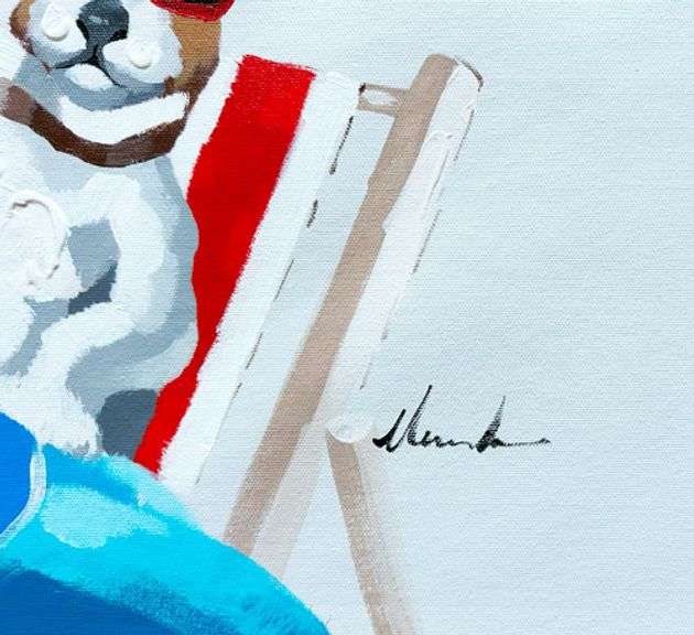 UNIQUE AND BEAUTIFUL PAINTING ON CANVAS