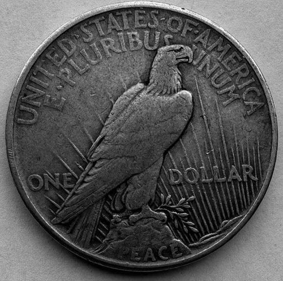 1921 Key Date Peace Dolla