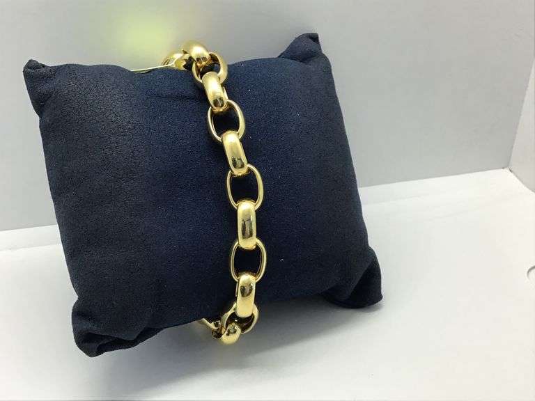 14K Yellow Gold Vintage Italian Bracelet