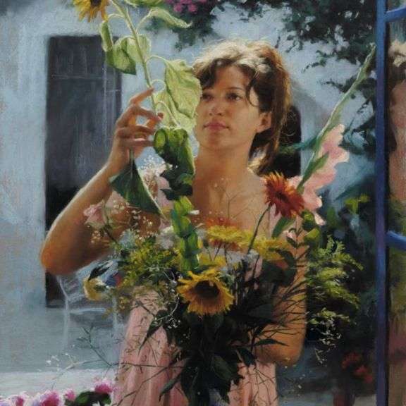 Floral Sunshine by Vicente Romero