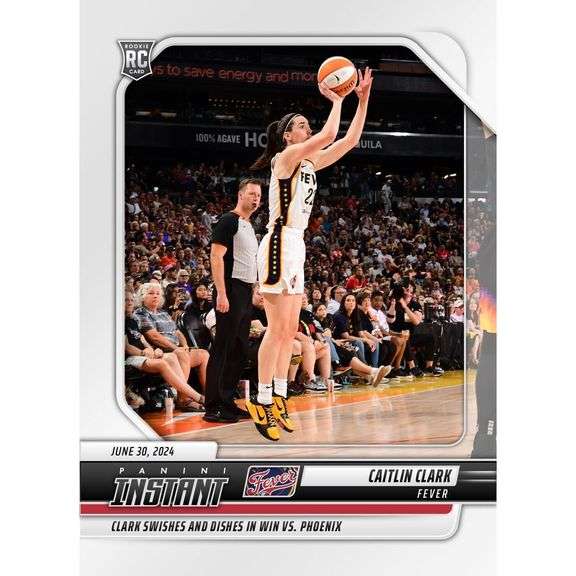 WNBA Caitlin Clark #103 Rookie Card Professionally Graded