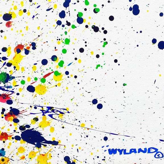Untitled Abstract by Wyland